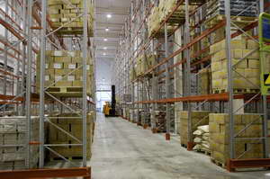 Automatization of finished goods warehouses